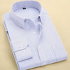2019 Men Dress Shirt Long Sleeve Slim Brand Man Shirts Designer High Quality Solid Male Clothing Fit Business Shirts 4XL YN045